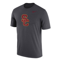 USC Trojans Men's Nike Charcoal SC Interlock Rlegend T-Shirt